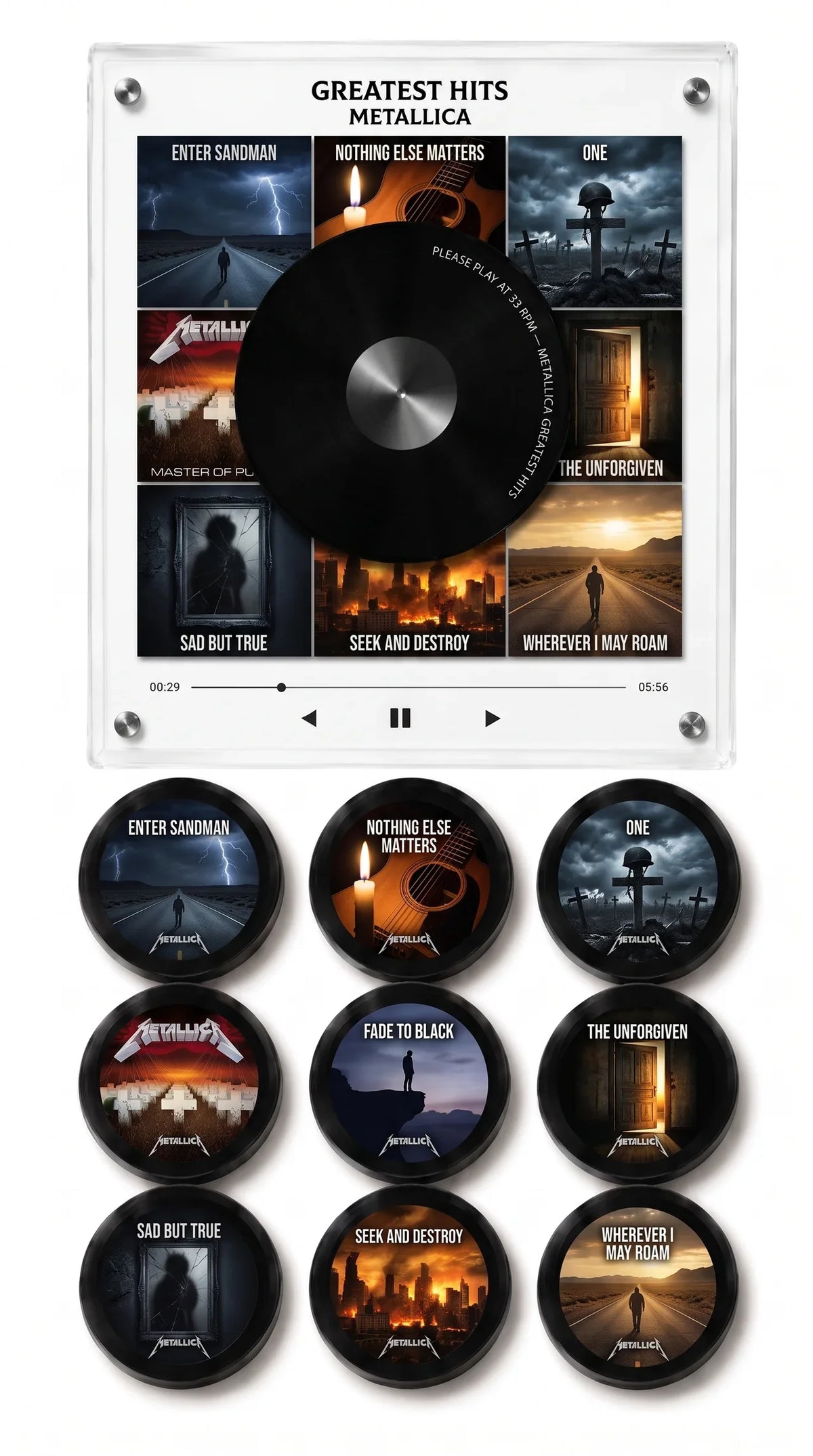 Metallica Magnetic Vinyl Set