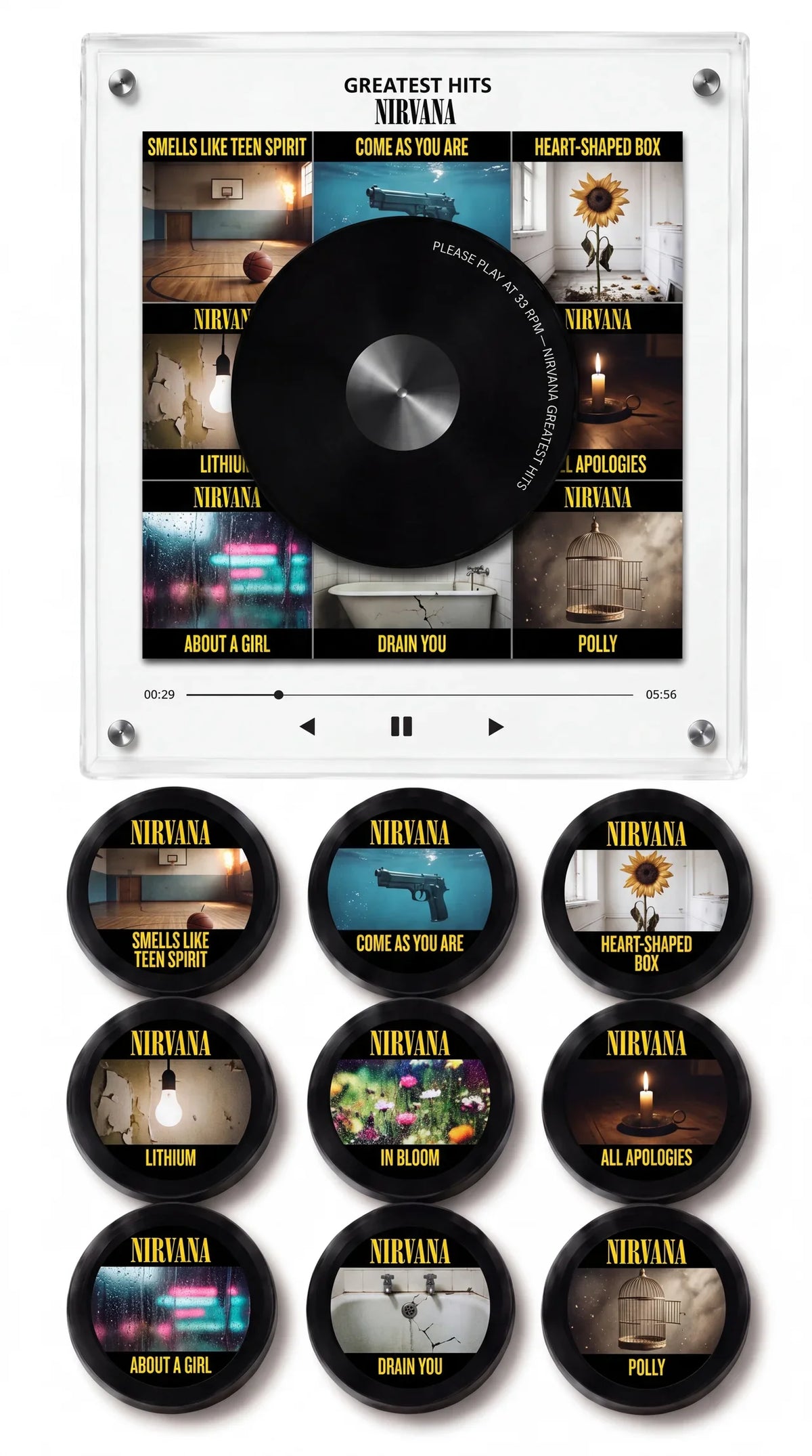 Nirvana Magnetic Vinyl Set